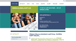 Desktop Screenshot of globalcopy.cz