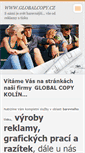 Mobile Screenshot of globalcopy.cz